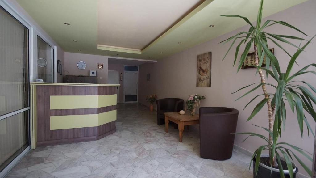 Posezení v ubytování Stemak Hotel