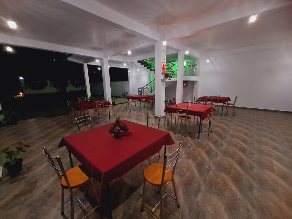 Posezení v ubytování Jungle Lodge
