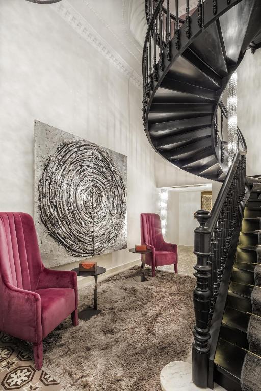 Posezení v ubytování 3 Sixty Hotel & Suites