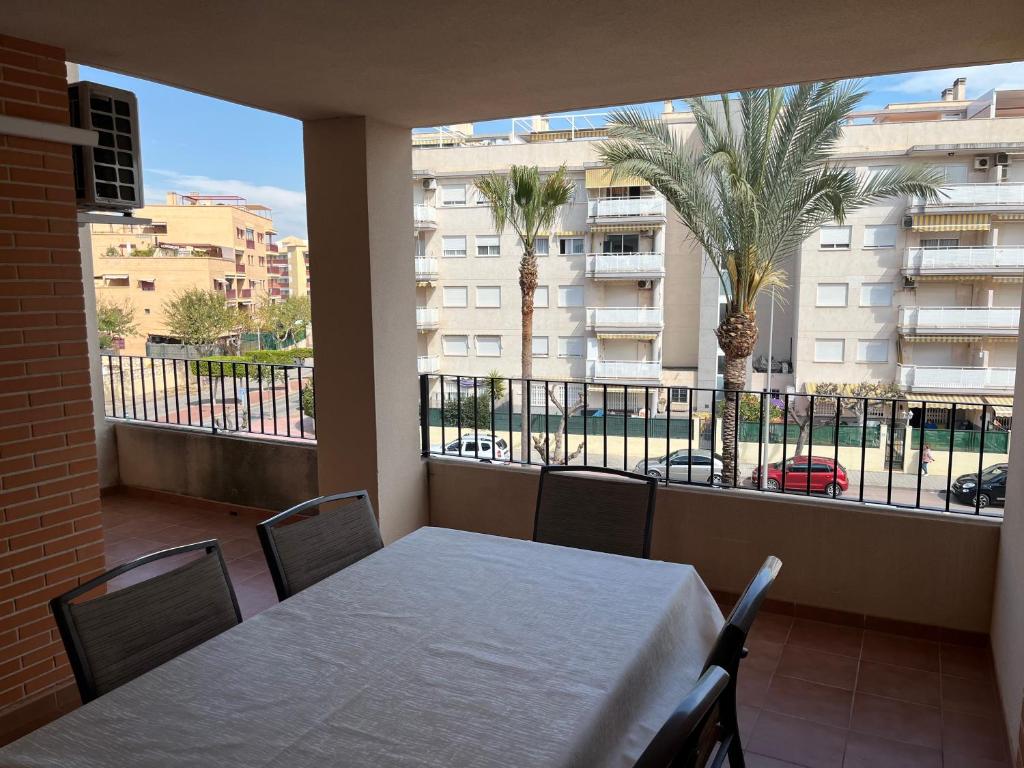 Balkón nebo terasa v ubytování Apartamento Canet d’en Berenguer