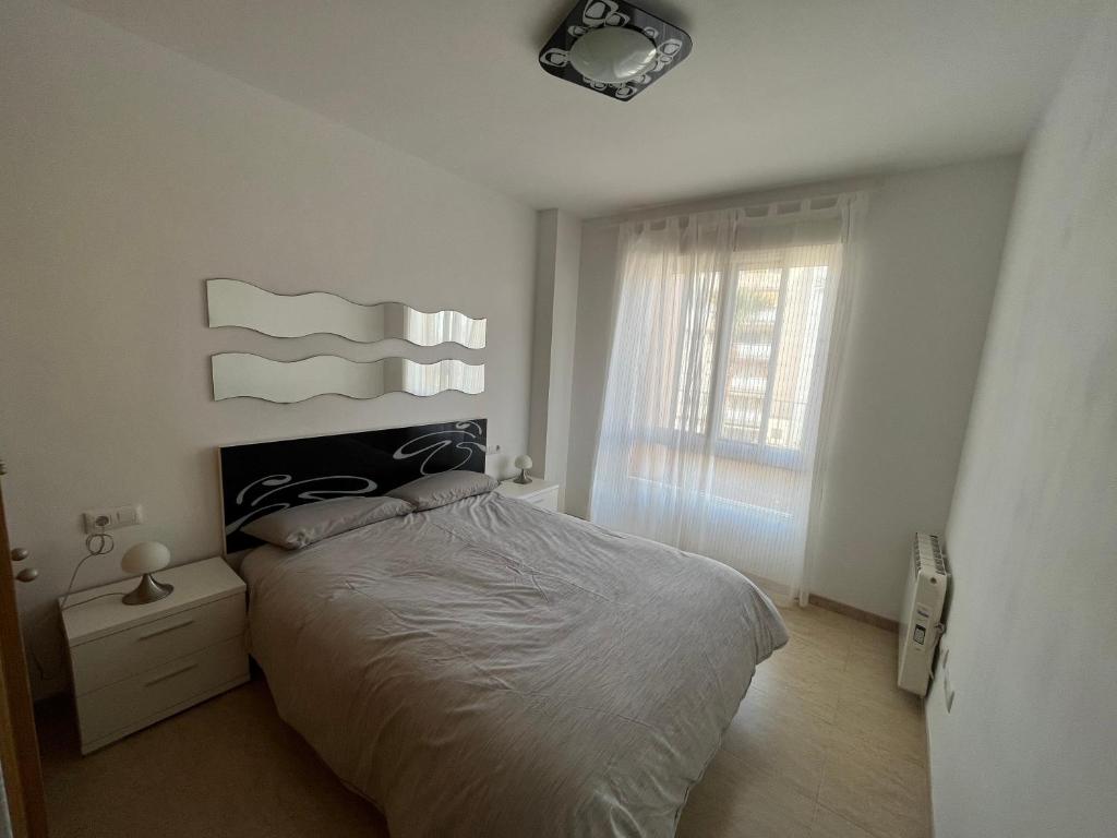 Postel nebo postele na pokoji v ubytování Apartamento Canet d’en Berenguer