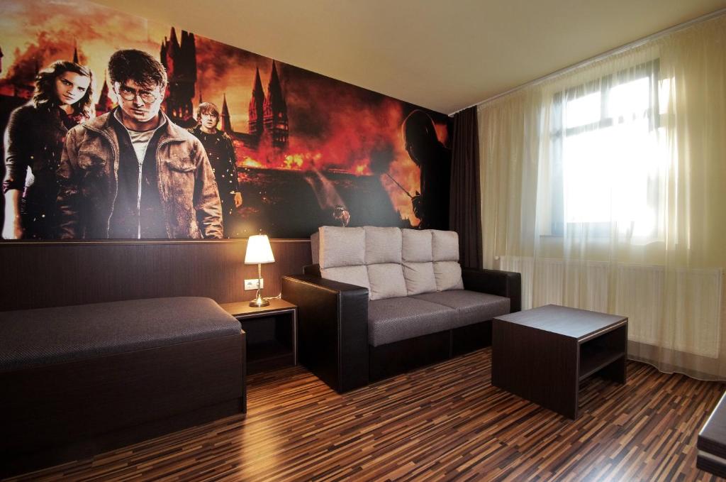 Część wypoczynkowa w obiekcie Corvin Apartman