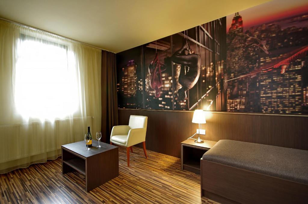 Część wypoczynkowa w obiekcie Corvin Apartman