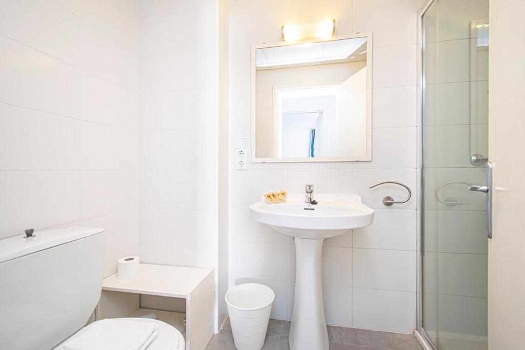 Kúpeľňa v ubytovaní Apartamentos Falcó