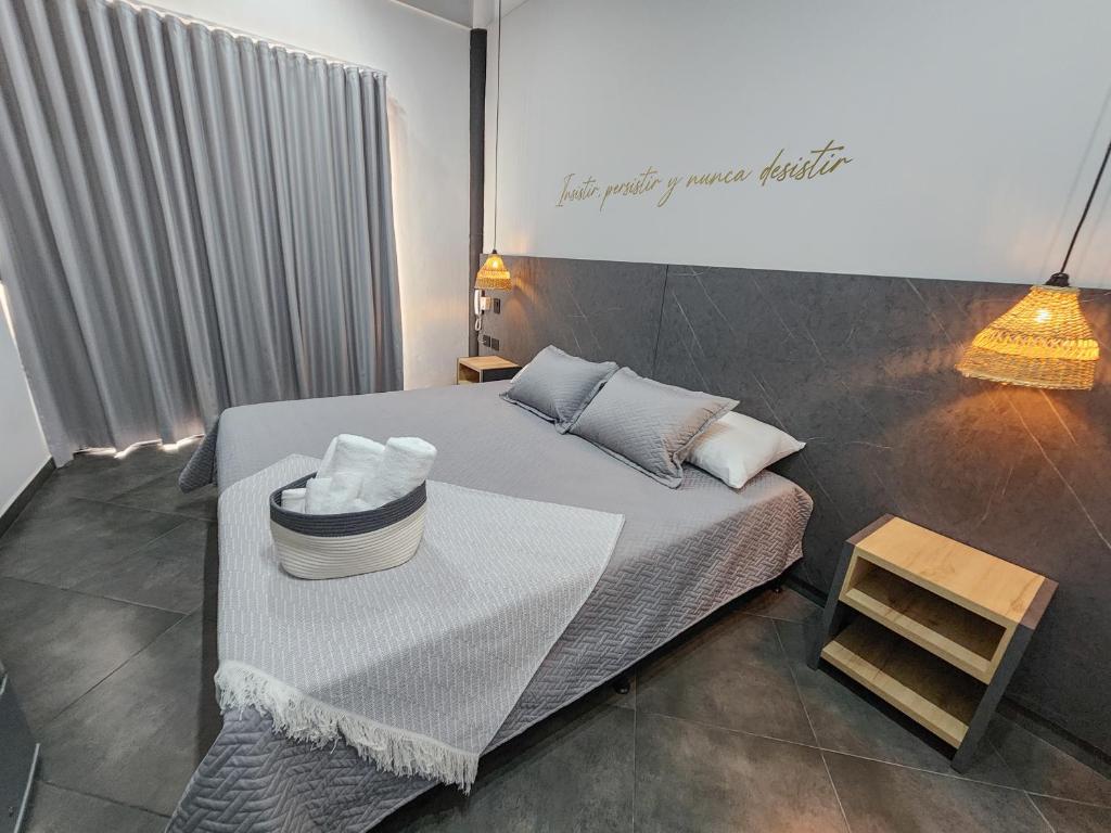 Postel nebo postele na pokoji v ubytování Hotel Capri Doradal