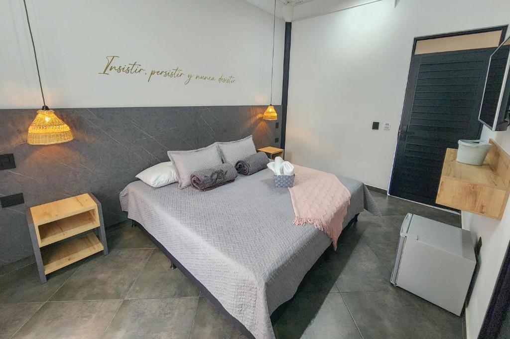 Postel nebo postele na pokoji v ubytování Hotel Capri Doradal