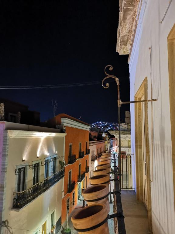 Balkón nebo terasa v ubytování Hotel Mansion Von Humboldt