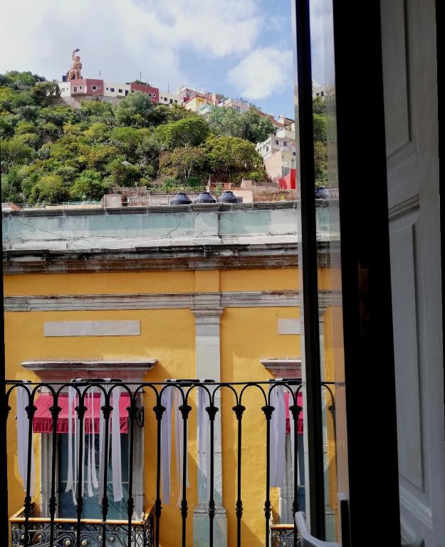 Balkón nebo terasa v ubytování Hotel Mansion Von Humboldt