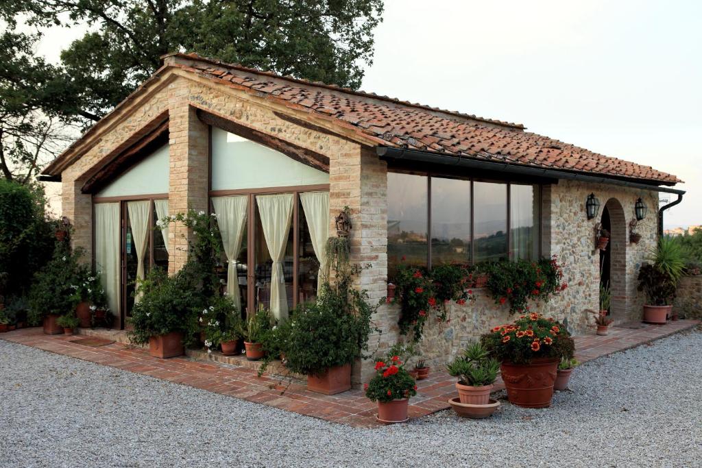 Zahrada ubytování Podere Sant'Elena