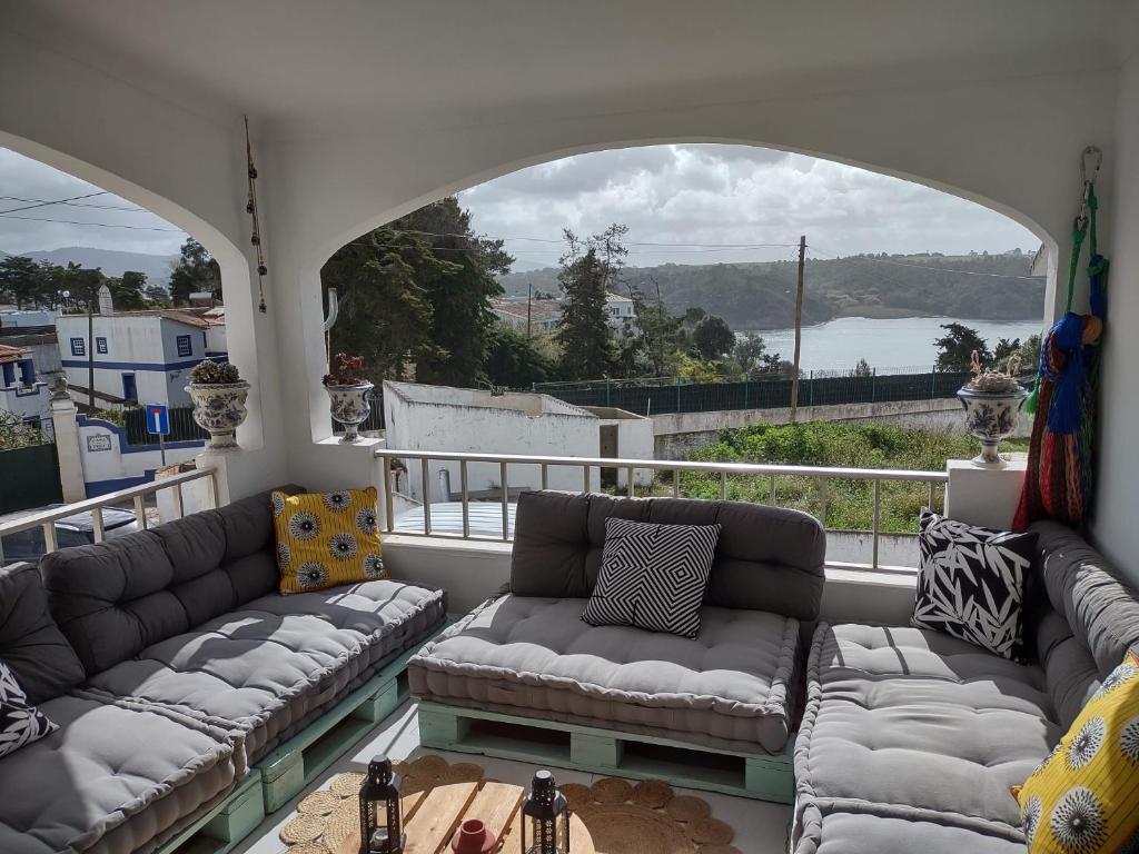 Naturlandskabet i nærheden af feriehuset