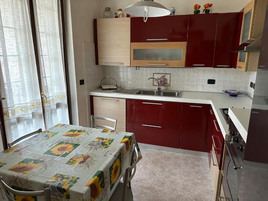 Kuchyň nebo kuchyňský kout v ubytování Casa Sabrina