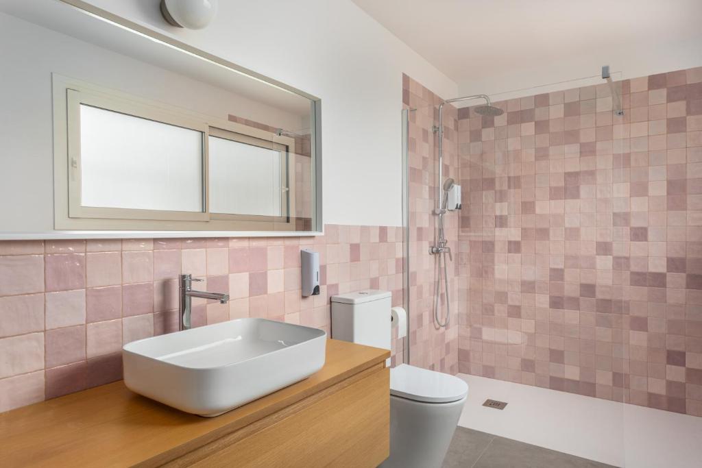 Koupelna v ubytování Casa Maui