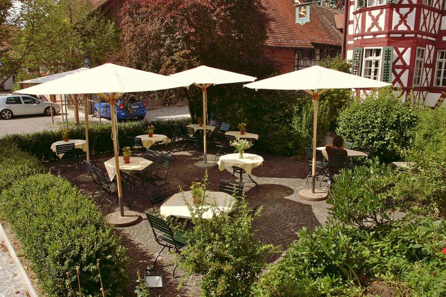 A garden outside Hirschen Stammheim