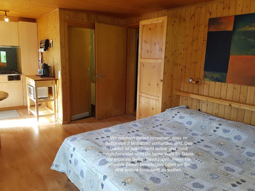Postel nebo postele na pokoji v ubytování Chalet Florida
