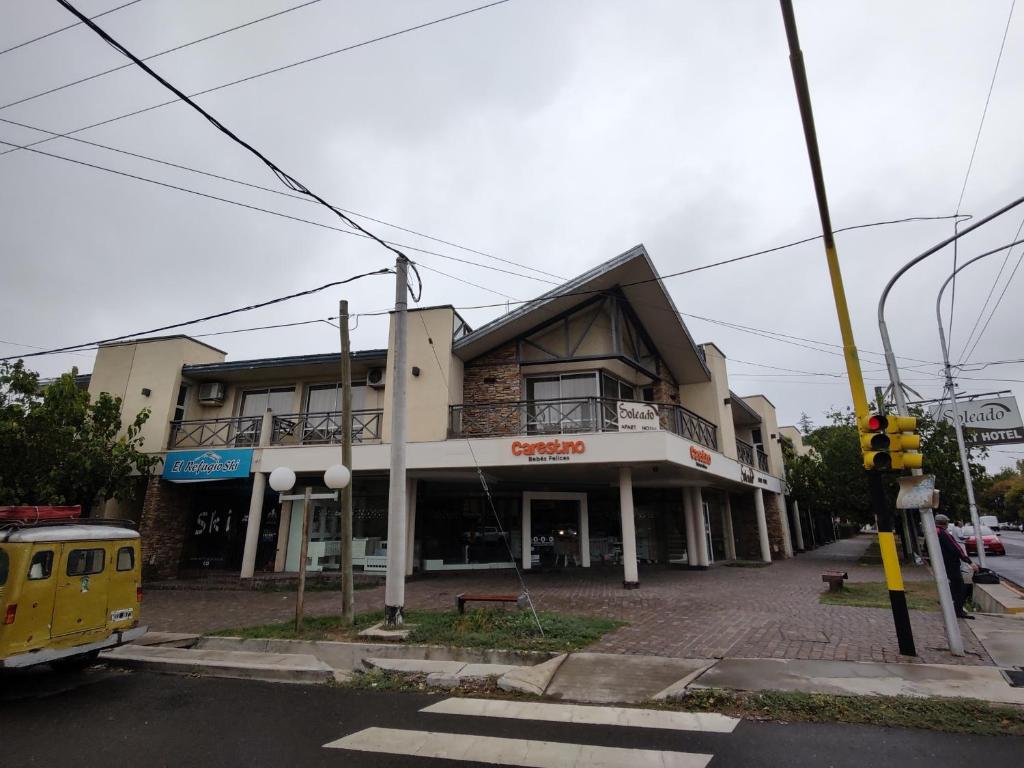 Budova, kde se aparthotel nachází