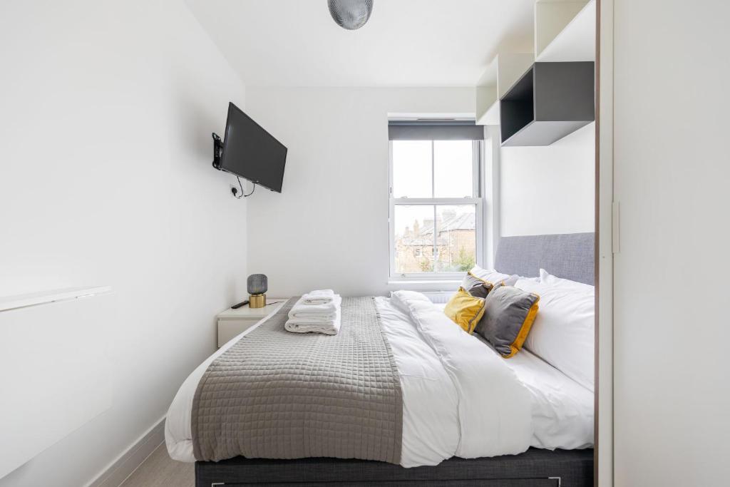 London Double Bedroom Hotel In Tufnell Park With Wifi, 런던 – 2023 신규 특가