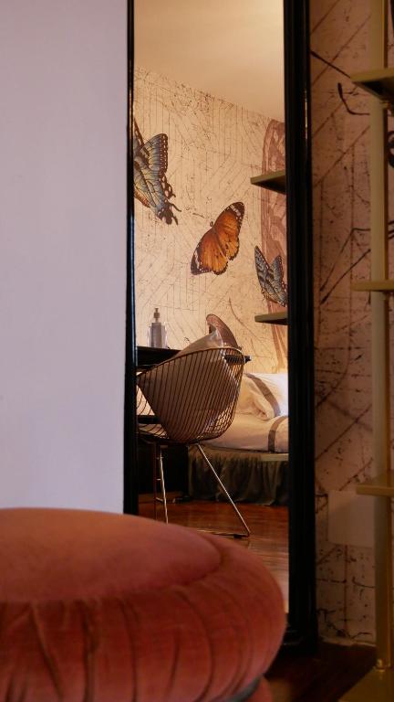 Posezení v ubytování AN Deluxe Suites