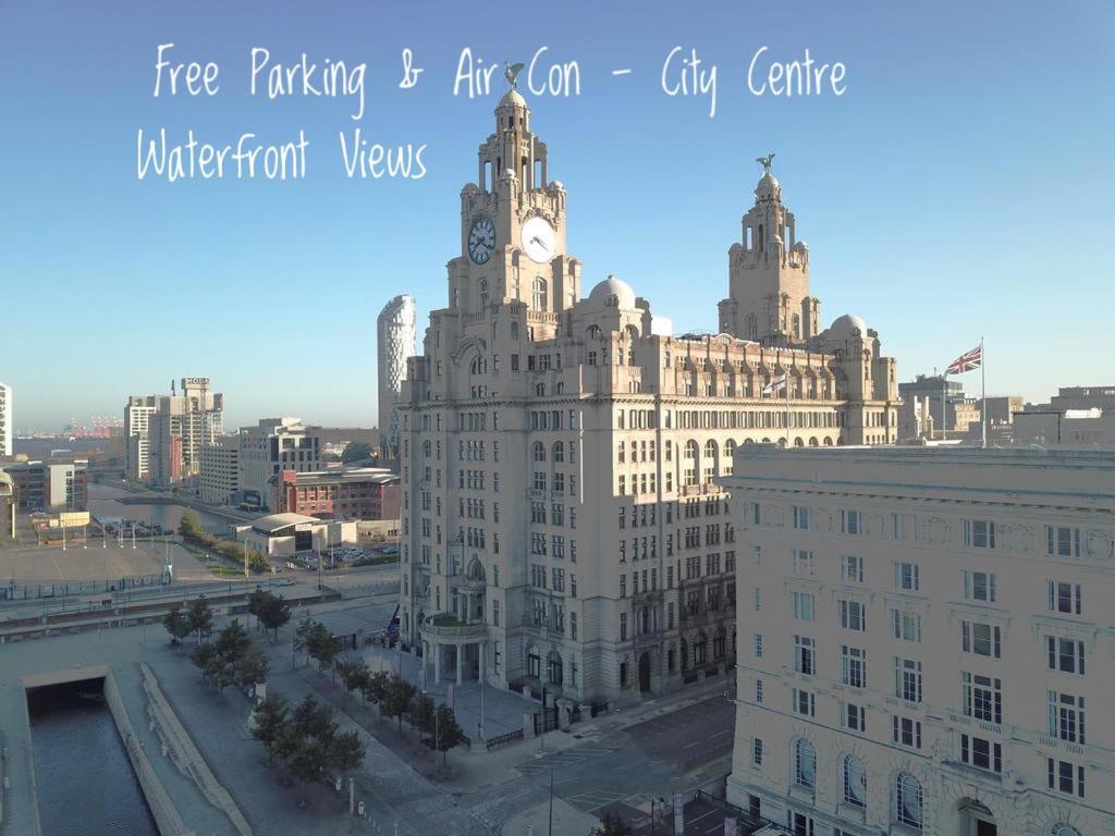 Nespecifikovaný výhled na destinaci Liverpool nebo výhled na město při pohledu z apartmánu
