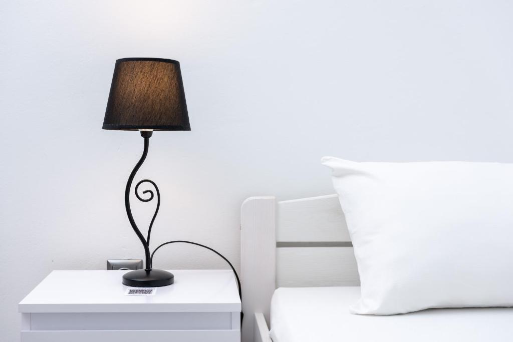 Posteľ alebo postele v izbe v ubytovaní Blue Mile Apartman Split