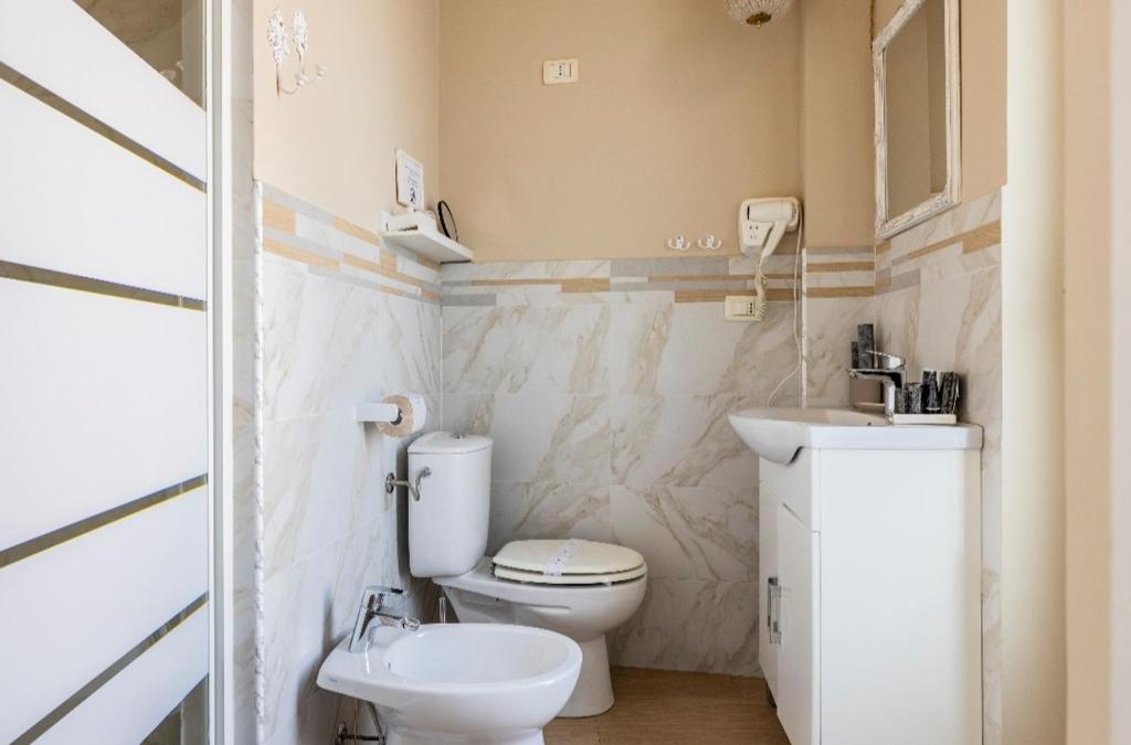 Koupelna v ubytování Joy's Bnb Ortigia