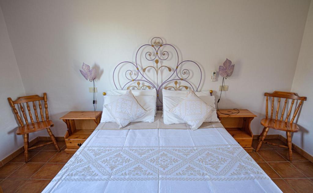 Letto o letti in una camera di Turismo Rurale CUDACCIOLU