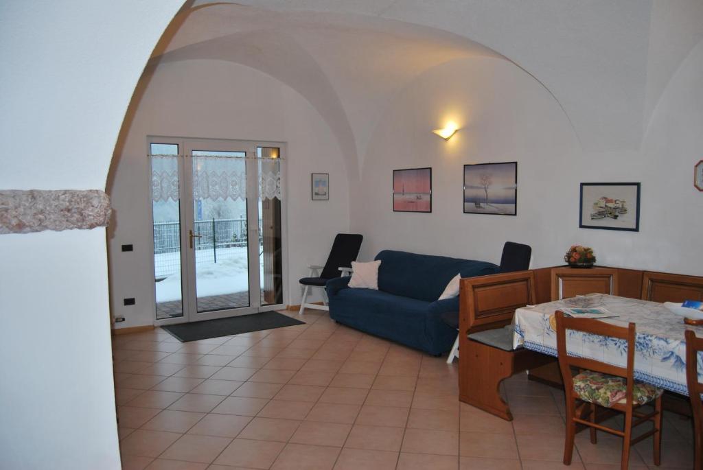 Posezení v ubytování Residenza Arnica