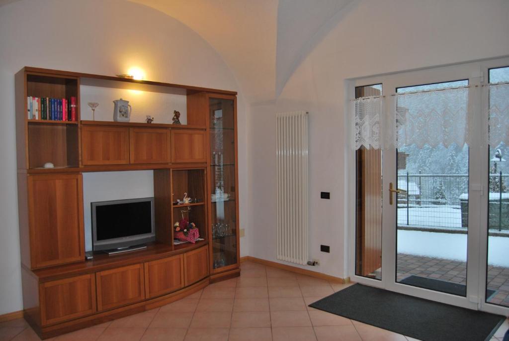 TV a/nebo společenská místnost v ubytování Residenza Arnica