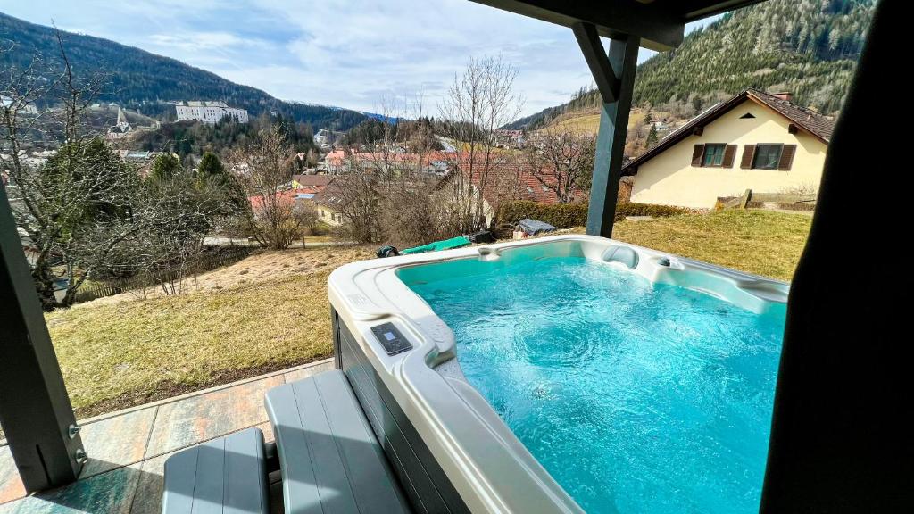 Nespecifikovaný výhled na hory nebo výhled na hory při pohledu z apartmánu