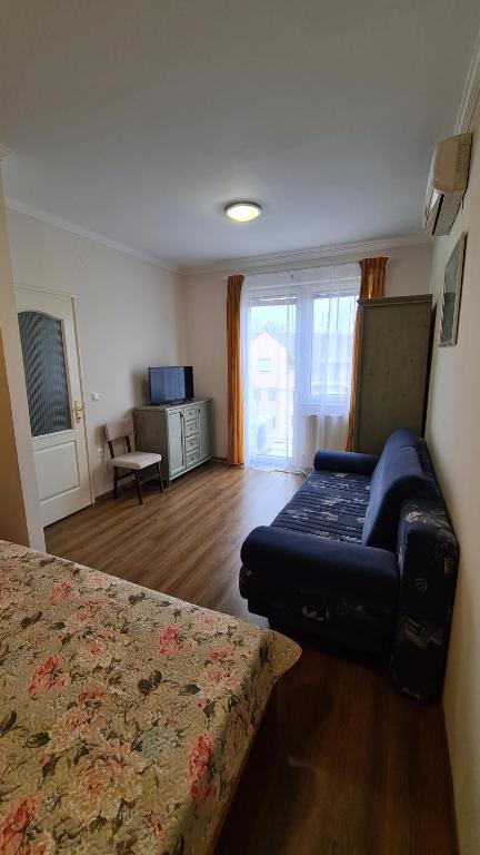 A television and/or entertainment centre at Gabi Apartman