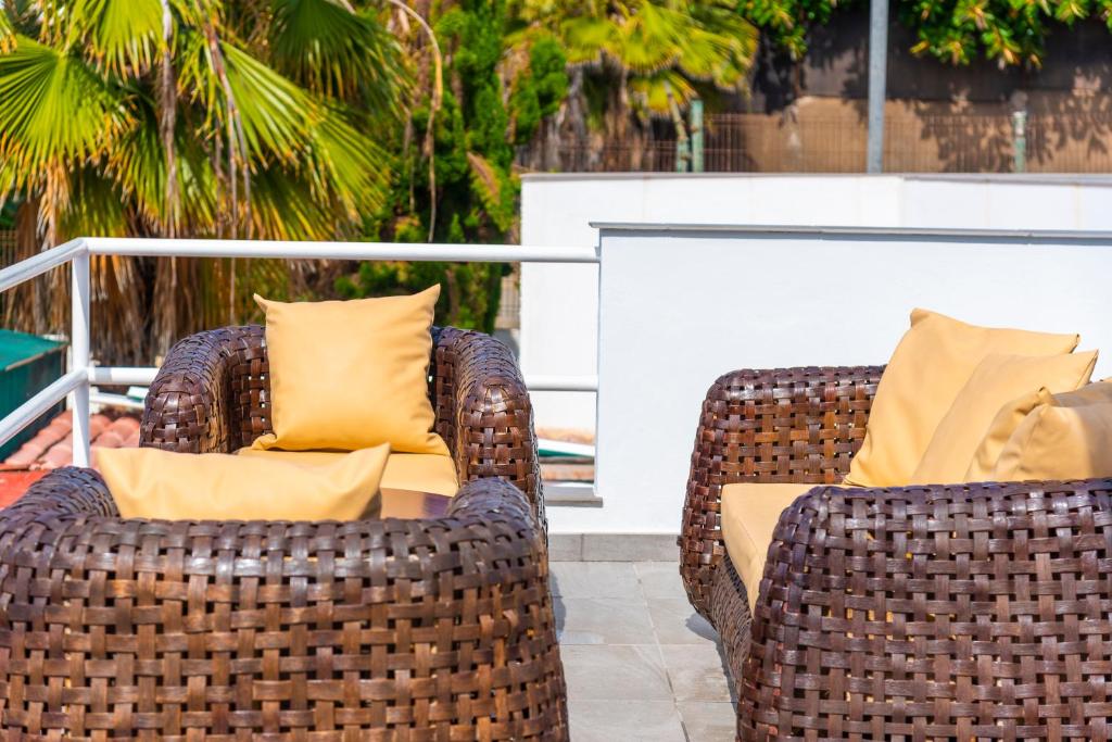 Posezení v ubytování Beach apartment Big terrace Playa las Americas