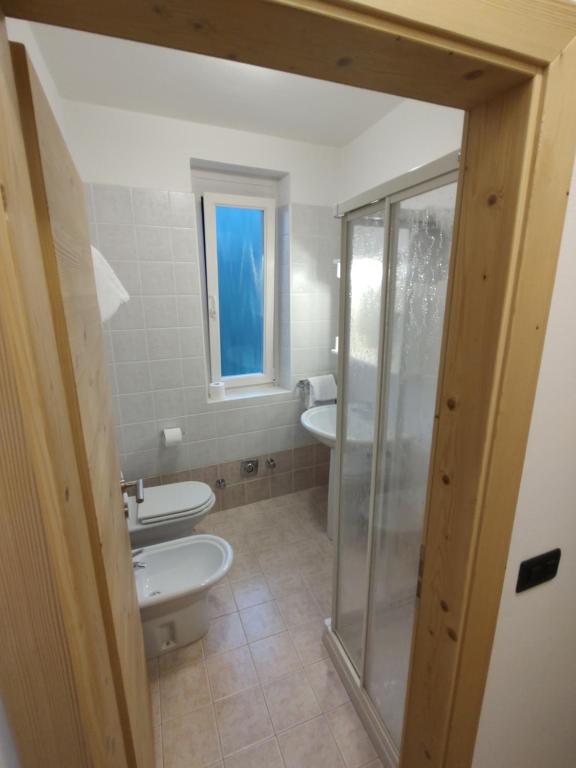 Koupelna v ubytování Residenza Arnica