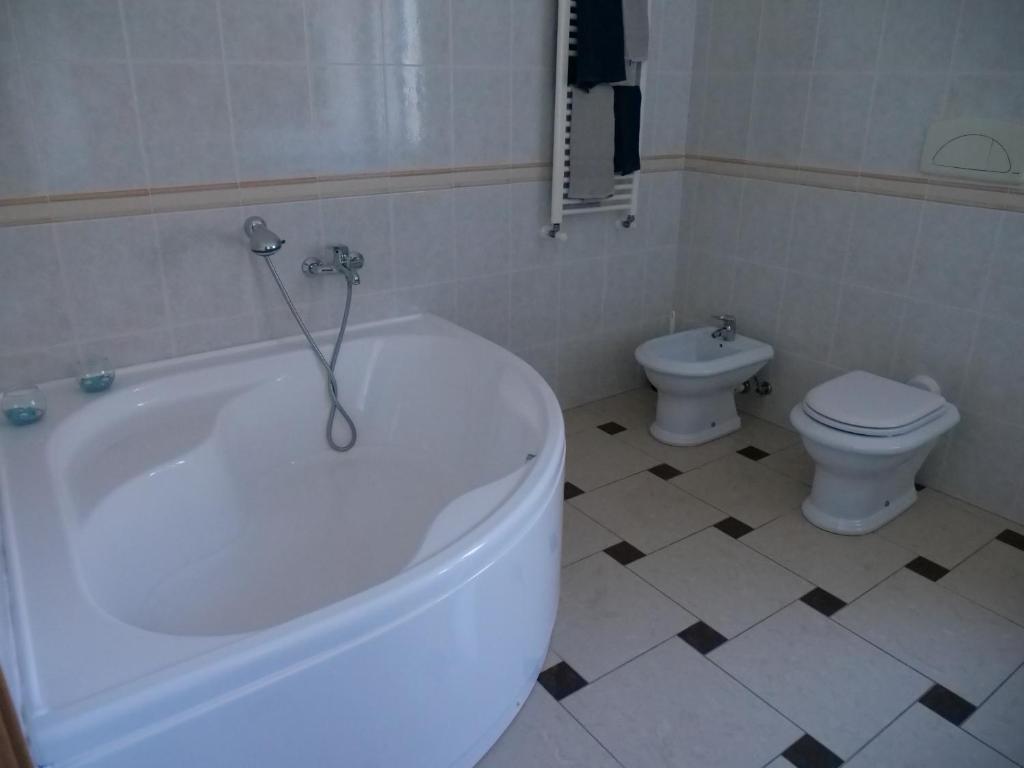 Kúpeľňa v ubytovaní Grand Hostel Calabria