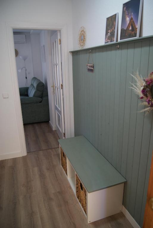 Postel nebo postele na pokoji v ubytování Apartamento Peñas Blancas, junto a ruta de los Cahorros, Monachil.