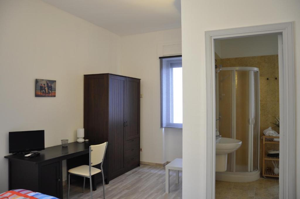 Koupelna v ubytování B&B Preludio
