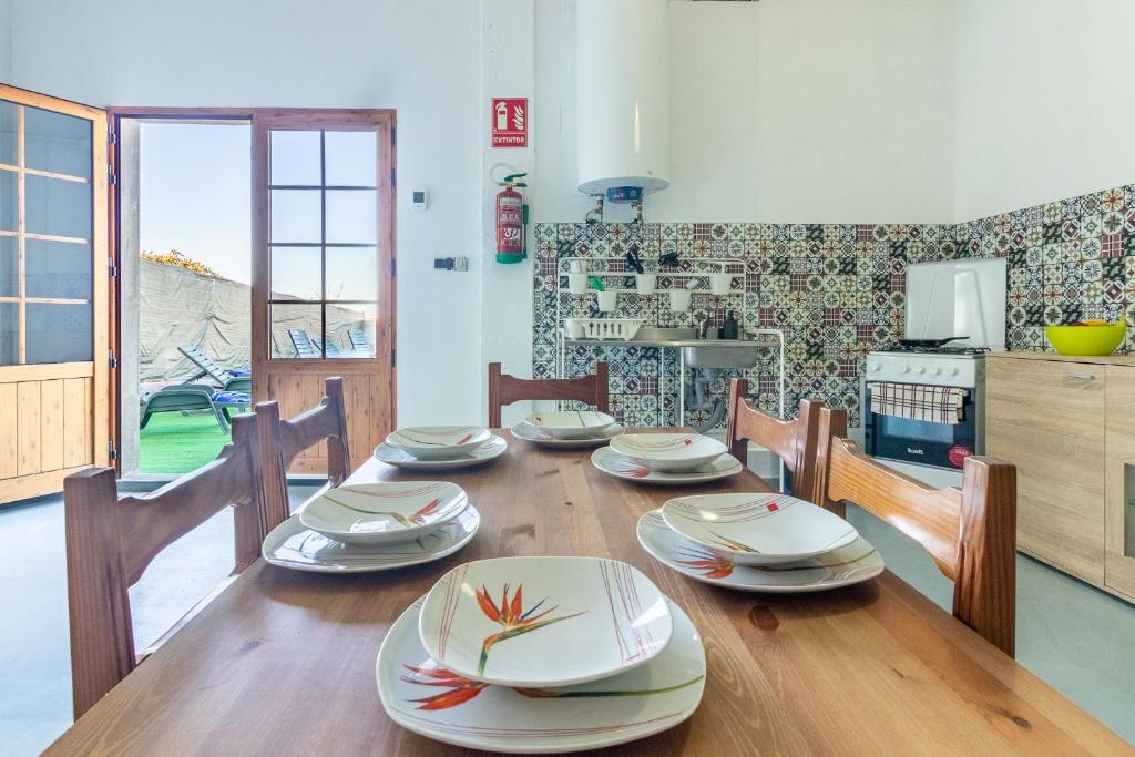 Kuchyň nebo kuchyňský kout v ubytování Villa de Pino