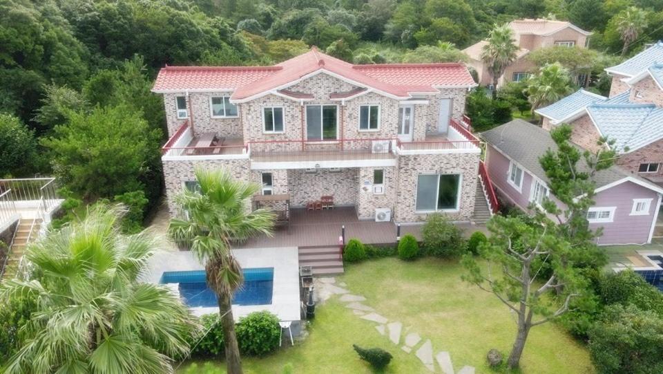 Bird's-eye view ng Jeju Olle House