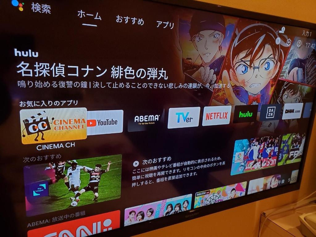 TV a/nebo společenská místnost v ubytování Hotel Rakuseki Honkan