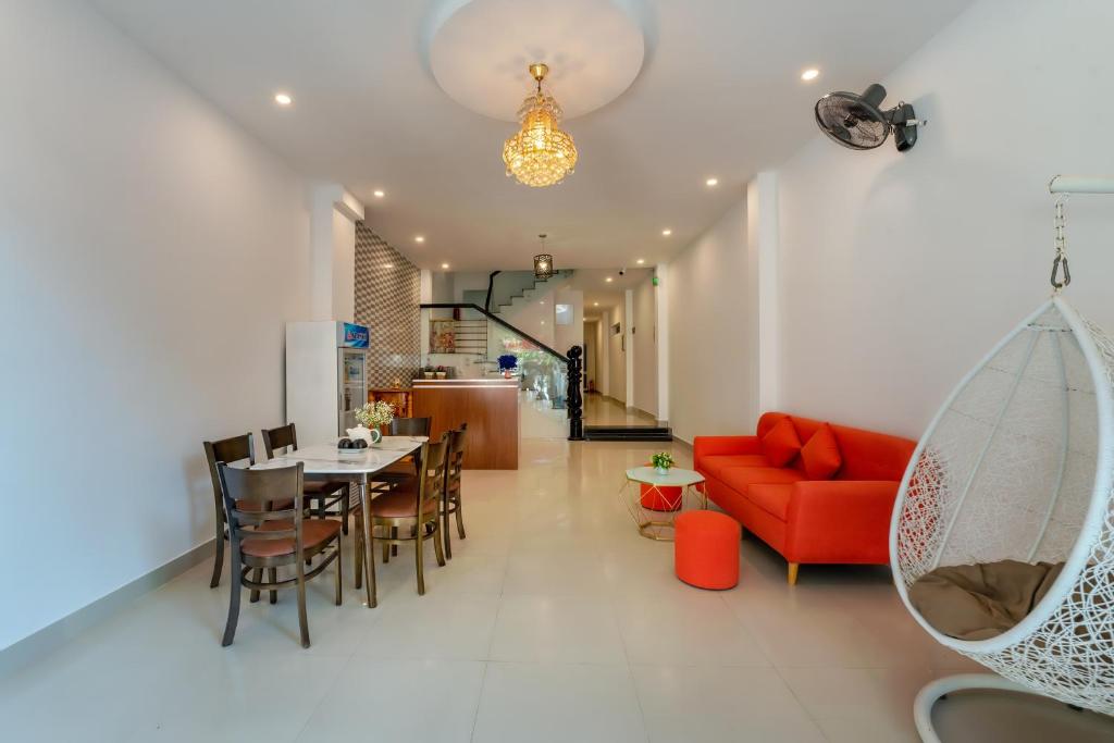 Posezení v ubytování Sam Sam Homestay