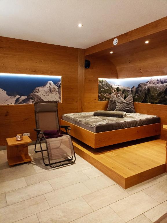 Posezení v ubytování Appartement Schneekristall