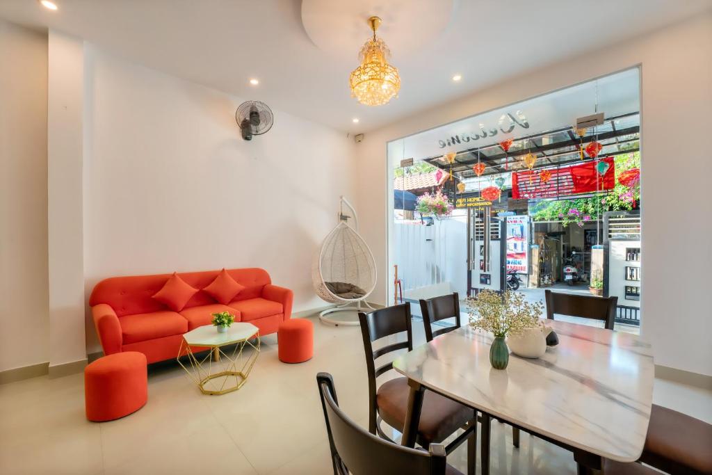 Nhà bếp/bếp nhỏ tại Sam Sam Homestay
