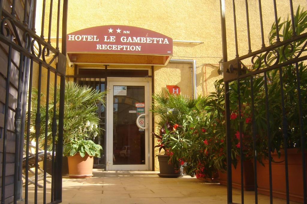 Exteriér nebo vchod ubytování Hôtel Le Gambetta