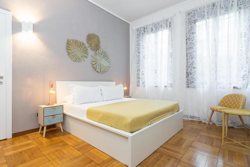 Voodi või voodid majutusasutuse Classbnb - Due appartamenti a 400 metri dal Duomo toas