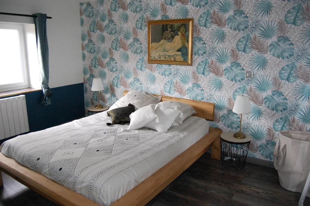 Posteľ alebo postele v izbe v ubytovaní Le Montferrand - Jules Guesde Appartement rénové lumineux