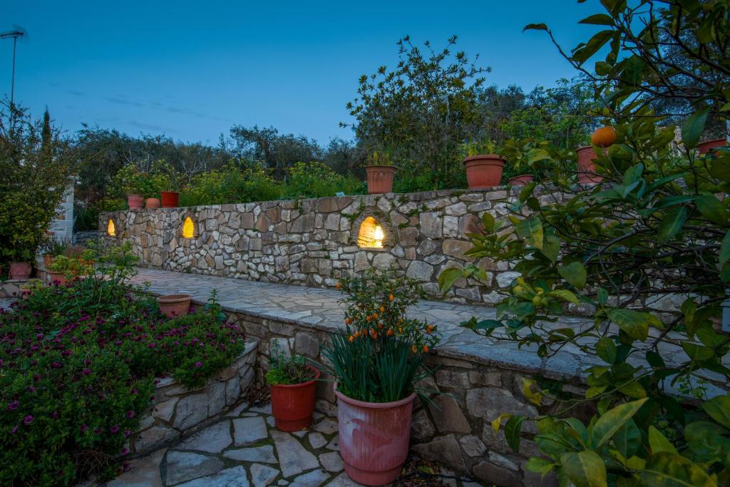 Zahrada ubytování Vive Mar Paxos