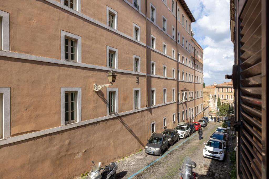Budova, v ktorej sa apartmán nachádza