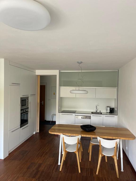 Kuchyň nebo kuchyňský kout v ubytování Apartmán Tera