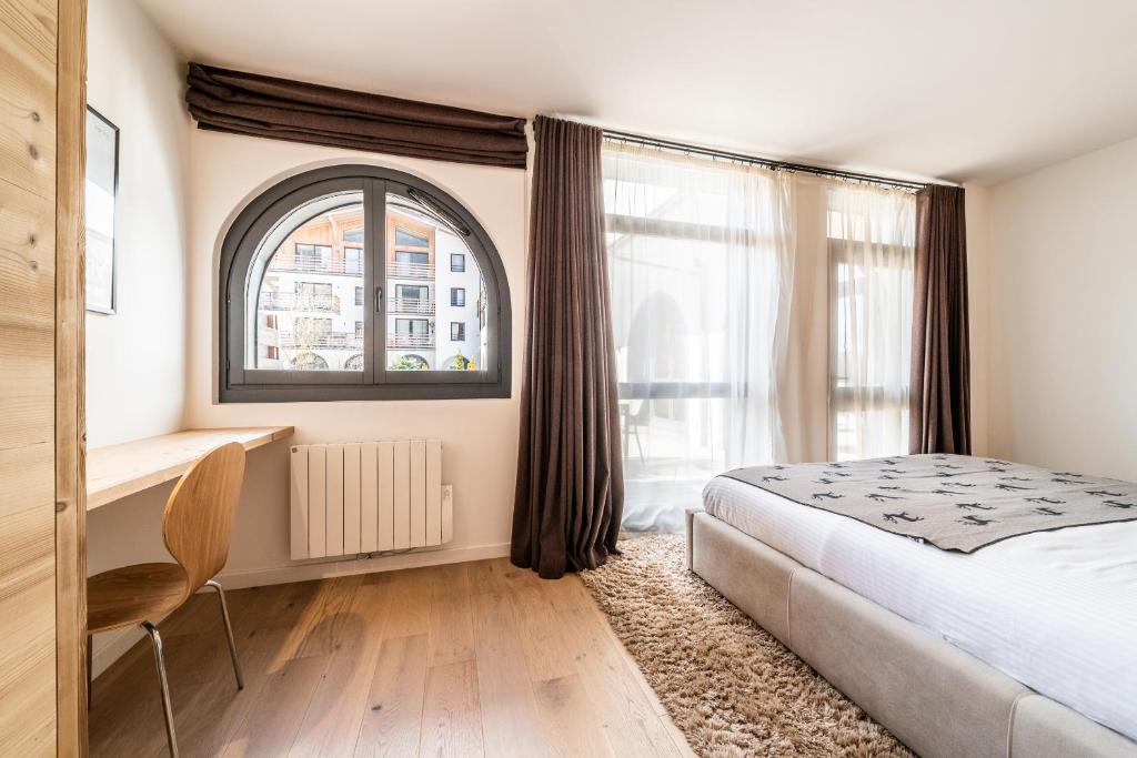 Posteľ alebo postele v izbe v ubytovaní Apartment Le Gui Chamonix - BY EMERALD STAY