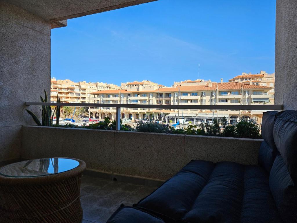 Balkón nebo terasa v ubytování Expoholidays - Apartamentos Puerto Almerimar