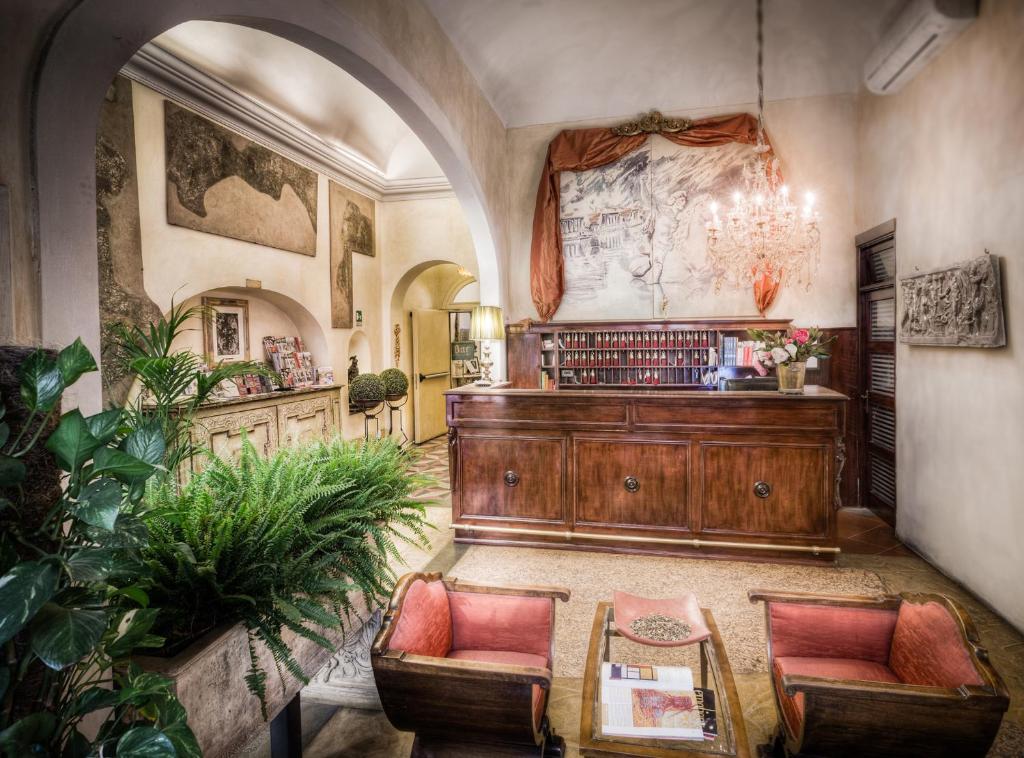 Posezení v ubytování Hotel Palazzo dal Borgo