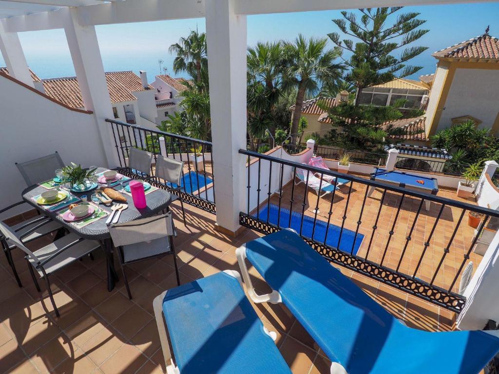 Balkón alebo terasa v ubytovaní Nerja Paradise Rentals - Villa Las Brisas